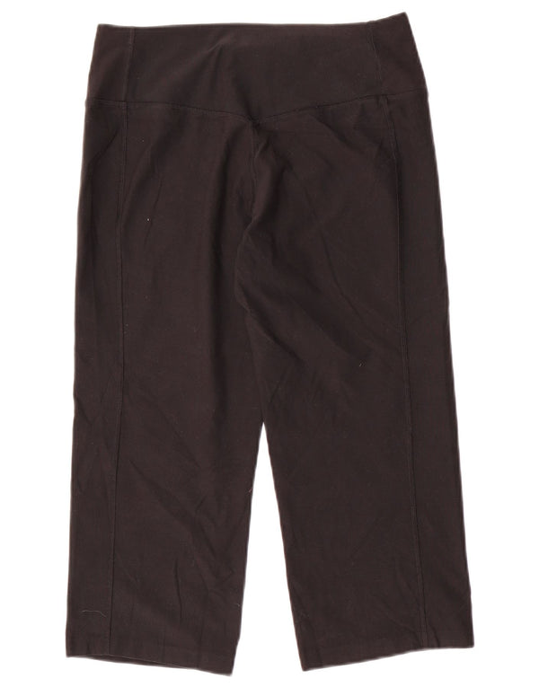 NIKE Legging Capri Dri Fit pour femme UK 12 Polyester noir moyen