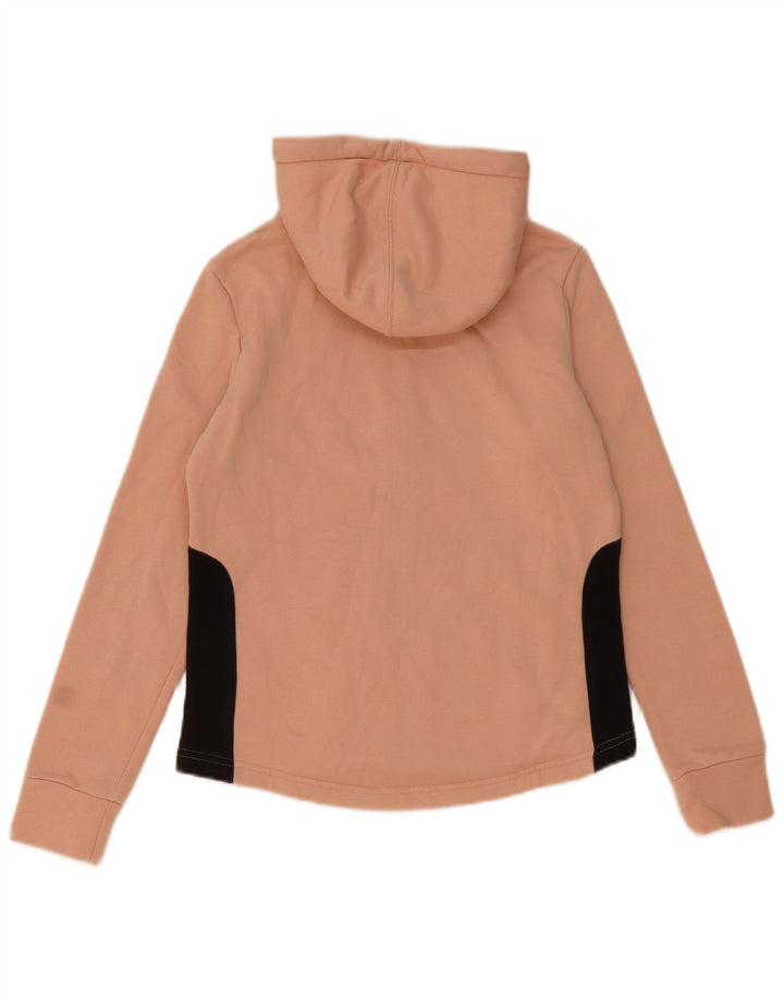 Puma Pull à capuche zippé pour femme UK 12 Rose moyen