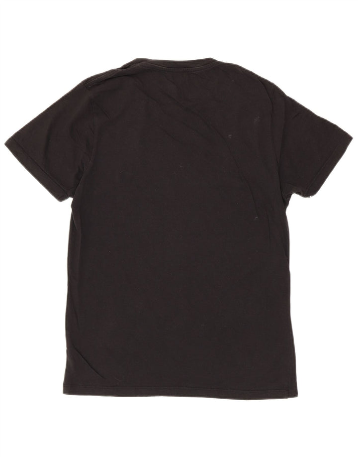 Jack & Jones T-Shirt Graphique Homme Noir Moyen Coton