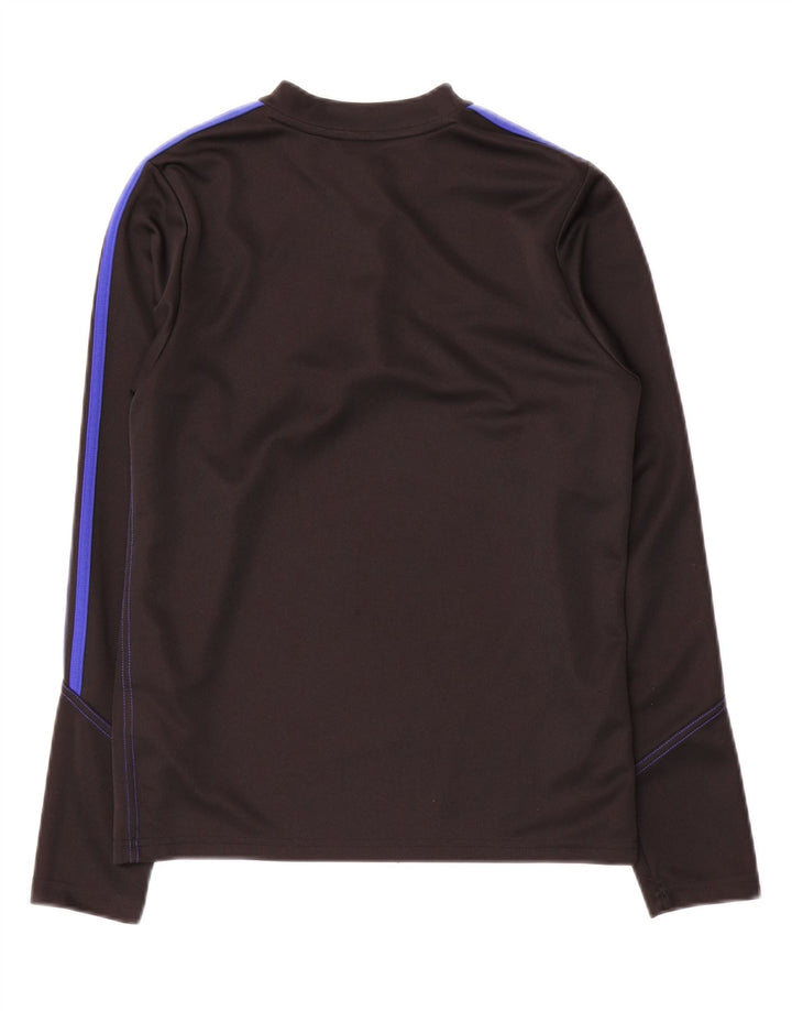 Adidas Haut de Survêtement Aeroready Zip Neck Pull Garçon 13-14 Ans Noir