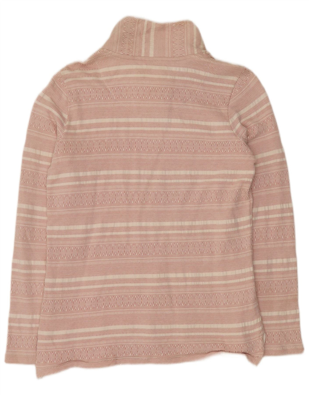 FAT FACE Sweat-shirt surdimensionné pour femme UK 8 Petit rose rayé