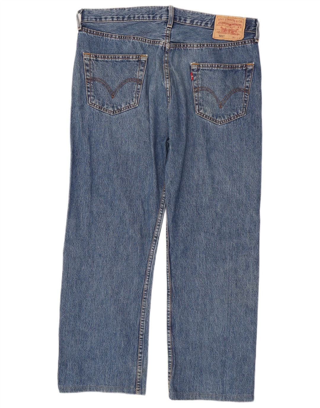 Levi's Jean Droit 501 Homme Bleu W36 L28 Coton
