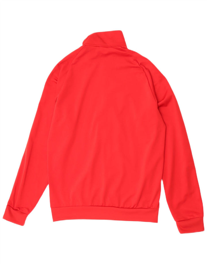 Adidas Veste de survêtement pour homme Rouge moyen Polyester