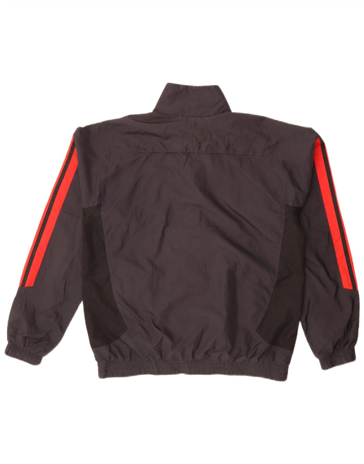 ADIDAS Veste de survêtement pour homme UK 40/42 Medium Noir Colourblock
