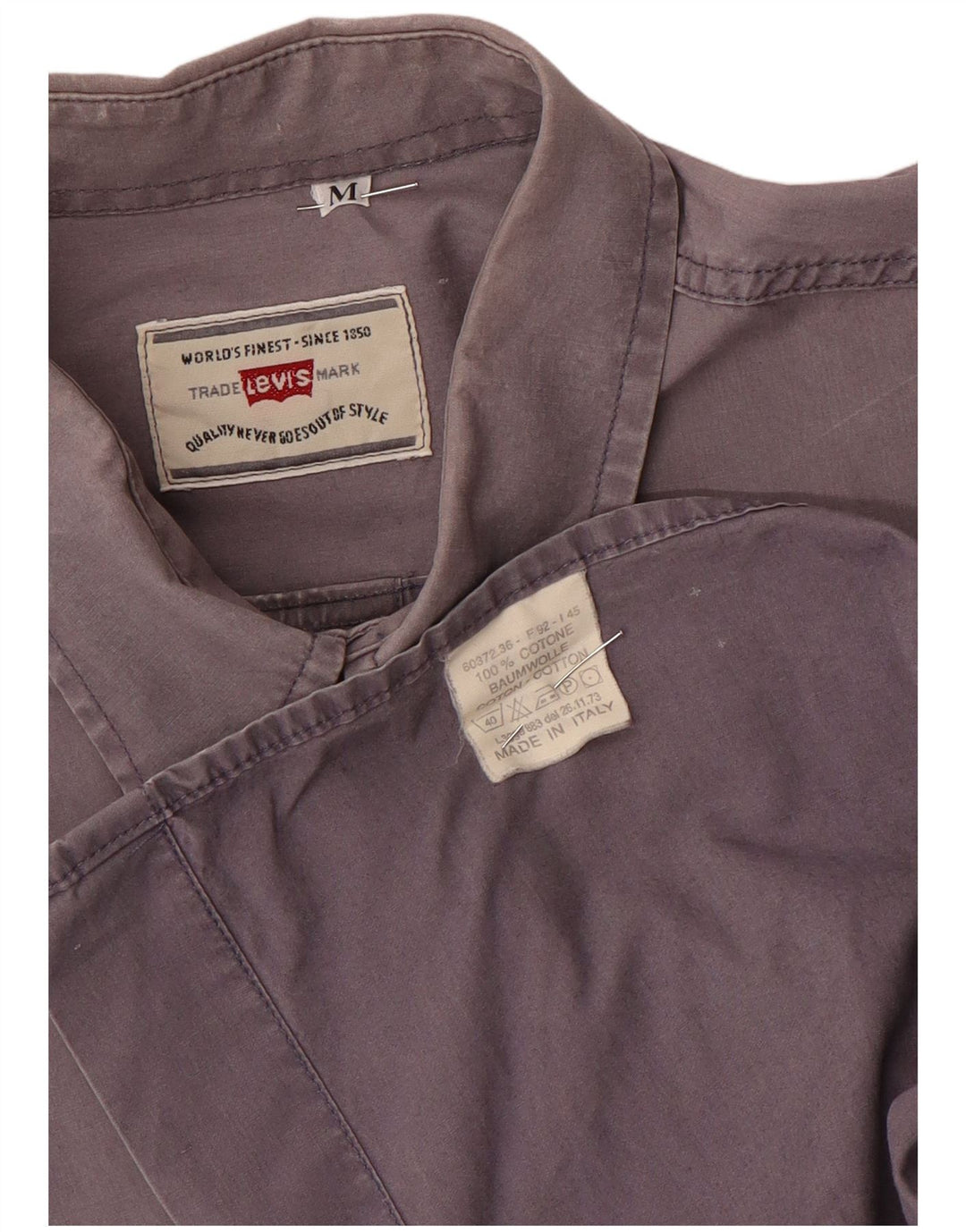 Levi's Chemise Homme Violet Moyen Coton
