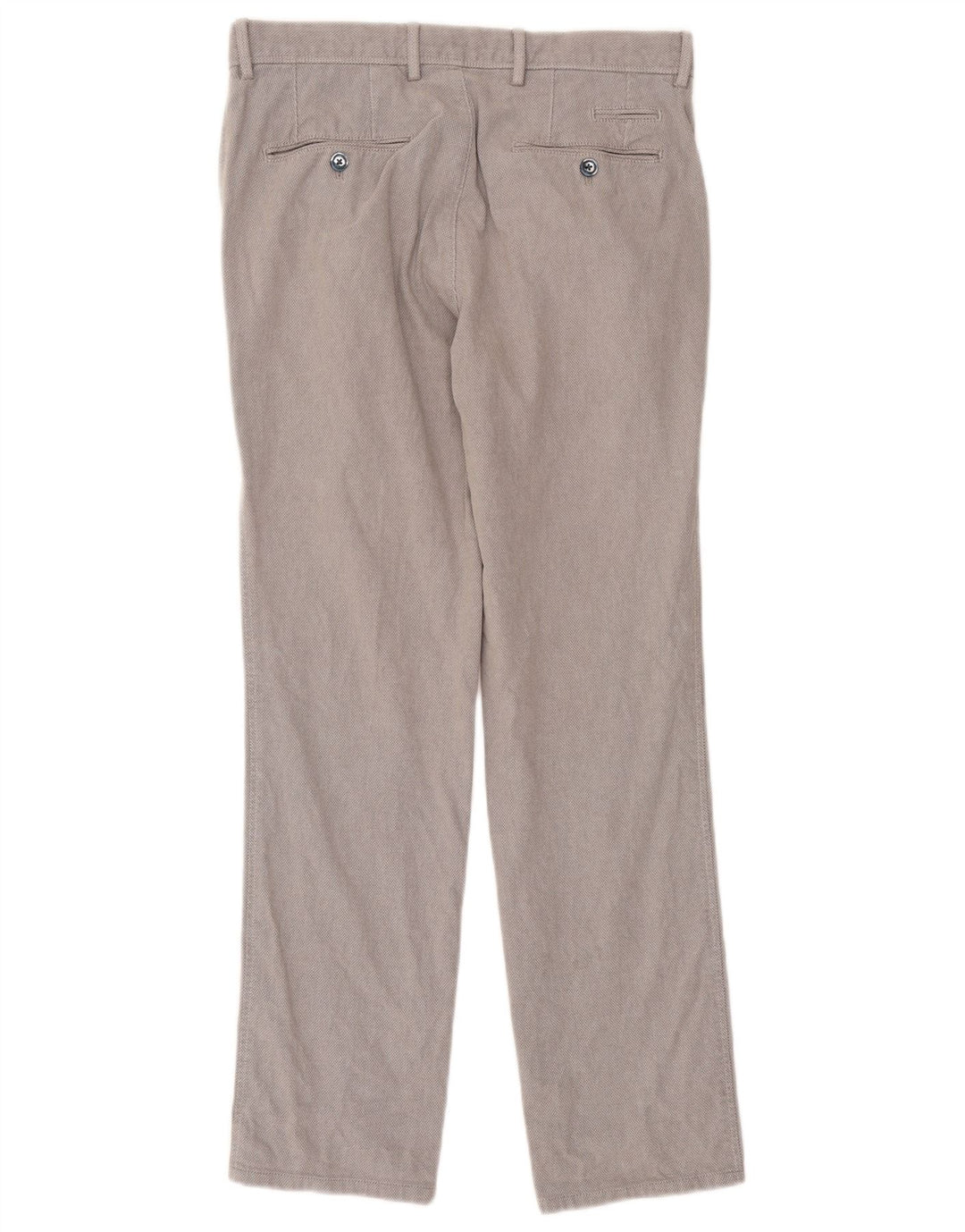 Massimo Dutti Pantalon Chino Homme EU 38 Small W30 L29 Gris Argyle/Diamant