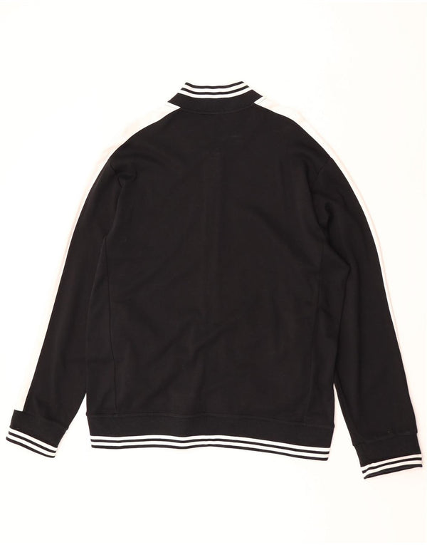 Polo Ralph Lauren Veste de survêtement pour homme XL en coton color block noir