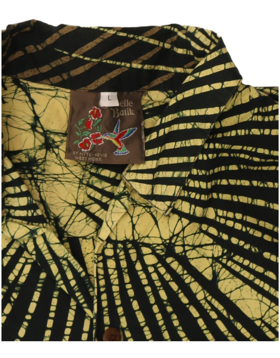 Caribelle Batik Chemise à motif abstrait pour homme Large Multicolore