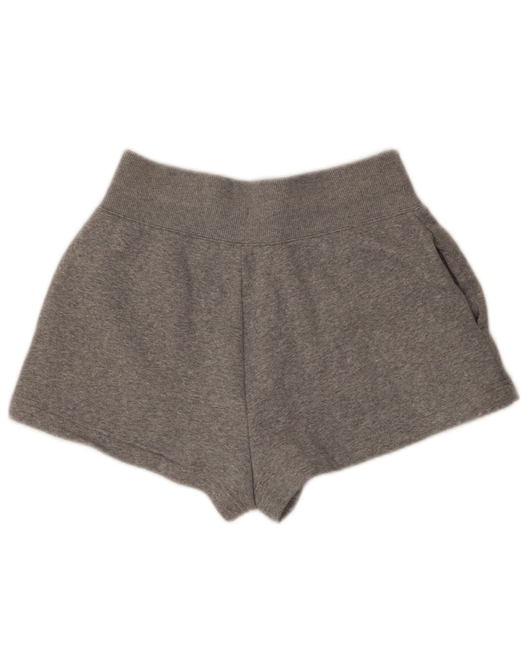 NIKE Short de sport pour femme UK 10 Petit coton gris