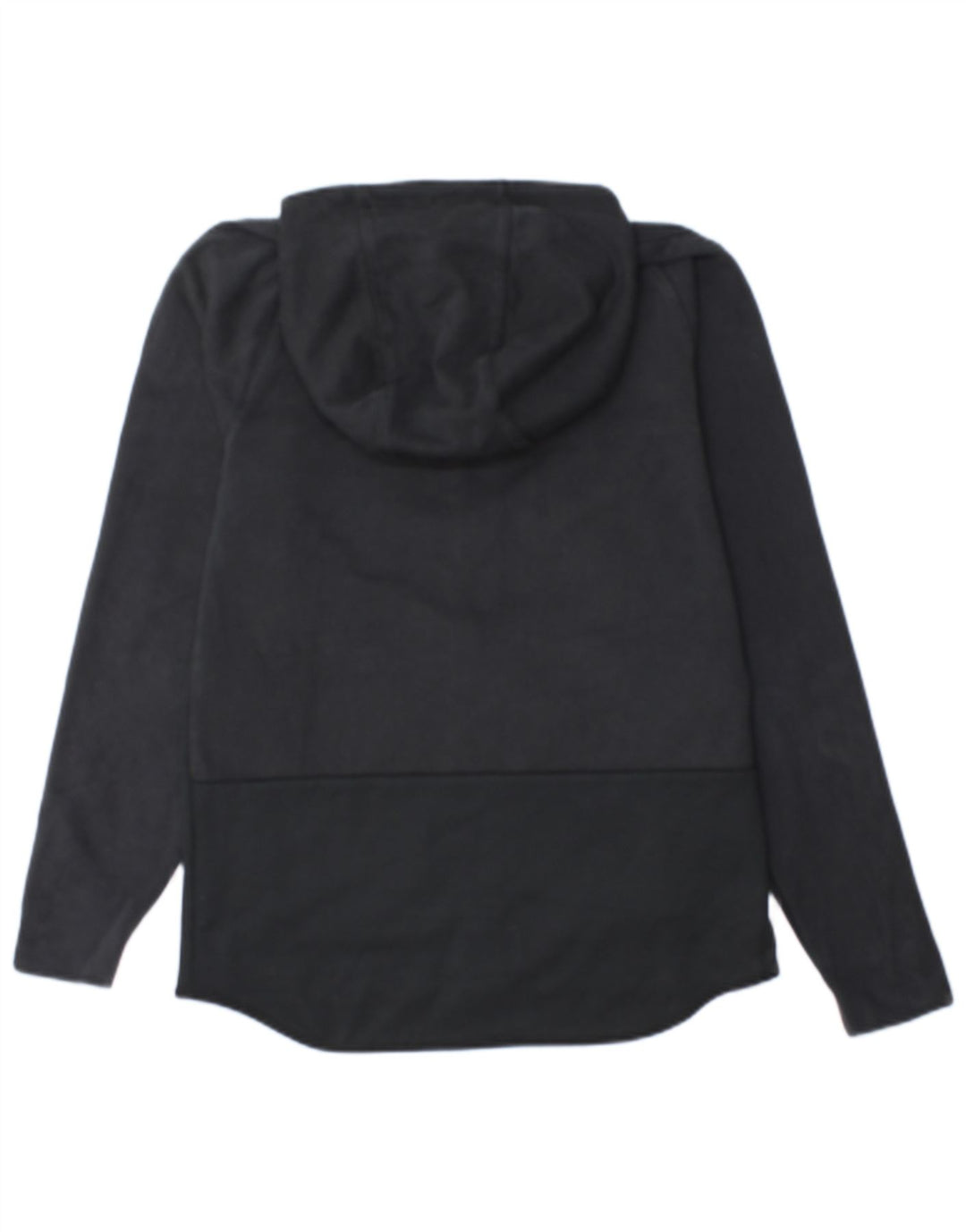 Nike Pull à capuche zippé pour homme Petit coton noir