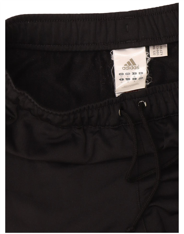 ADIDAS Short de sport pour femme UK 10 Petit Noir Polyester