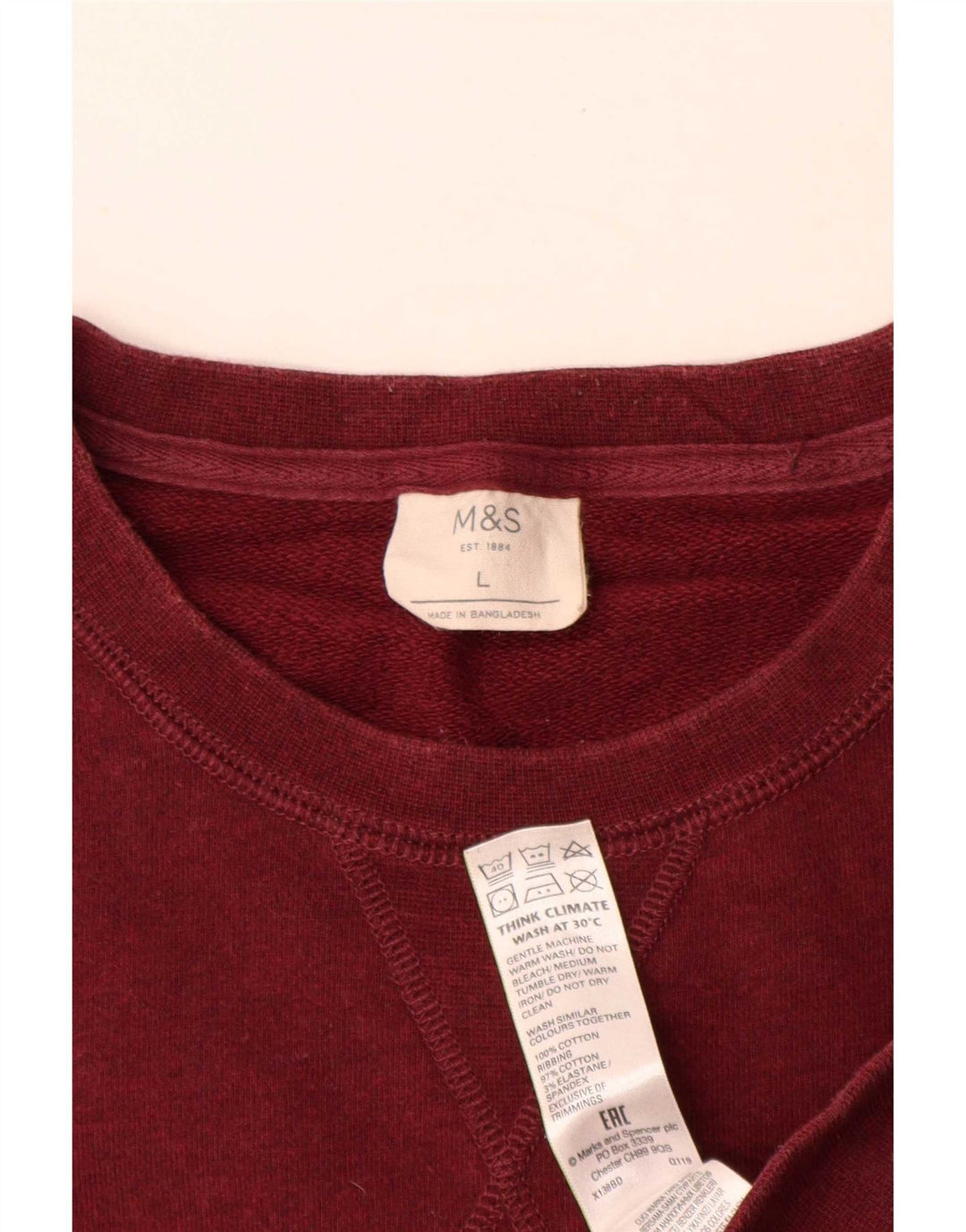 Marks & Spencer Sweat-shirt pour homme en coton marron grand