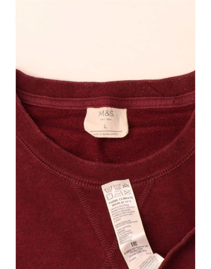 Marks & Spencer Sweat-shirt pour homme en coton marron grand