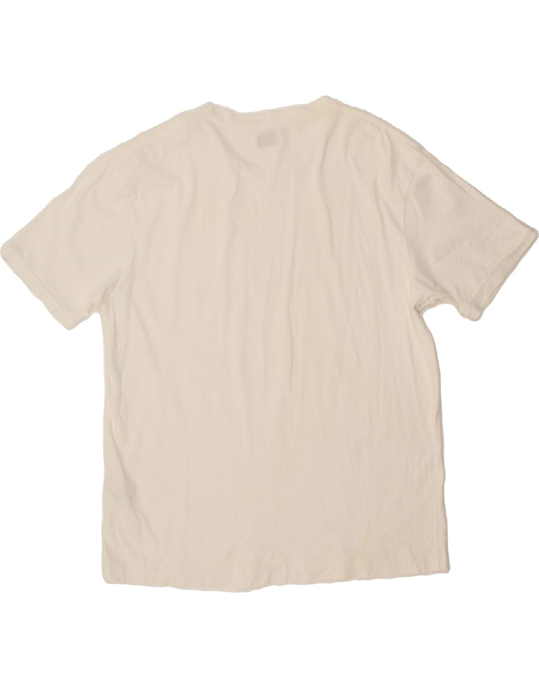 LEVI'S Mens T-Shirt Top XL White Cotton Vintage Levi's and Second-Hand Levi's from Messina Hembry 