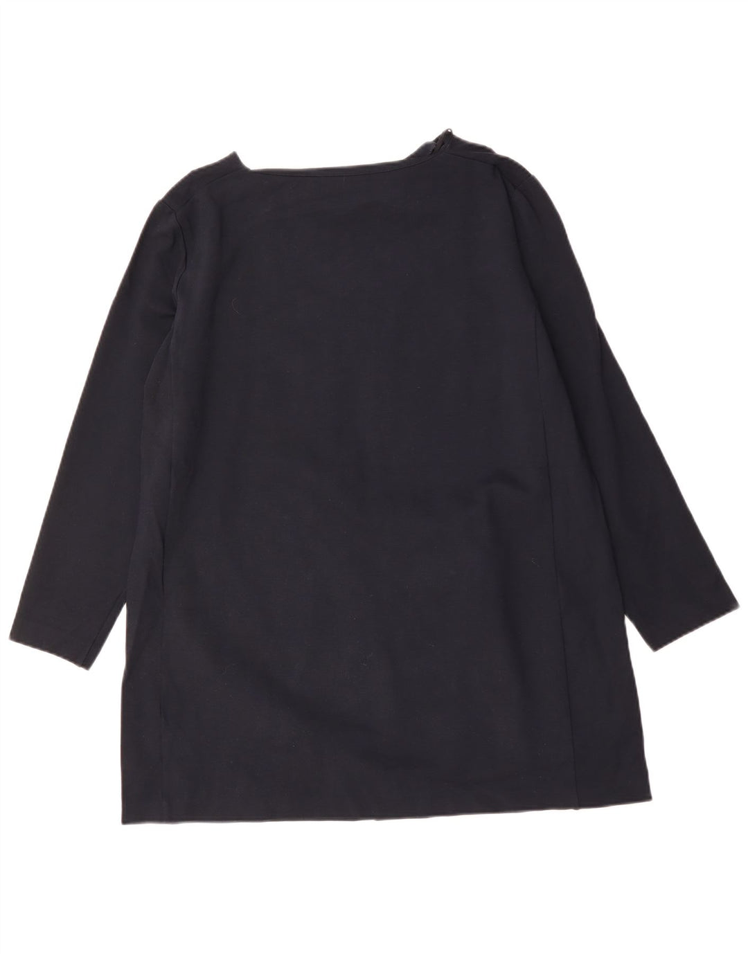 COS Robe tunique femme UK 16 Large Bleu Marine Viscose