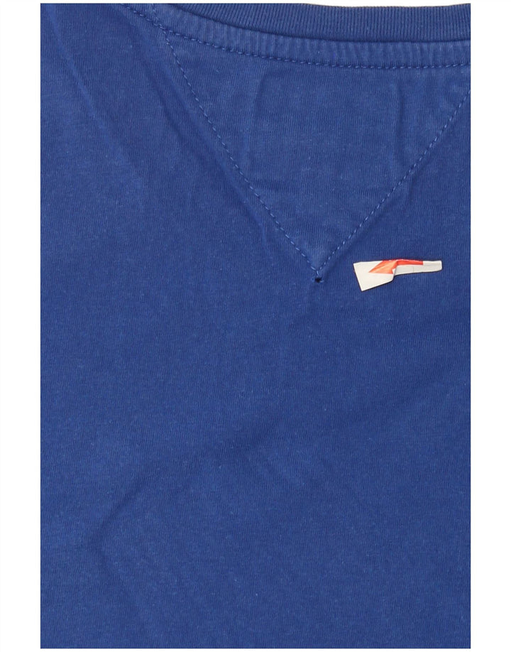 Tommy Hilfiger T-Shirt Homme Bleu Moyen Coton