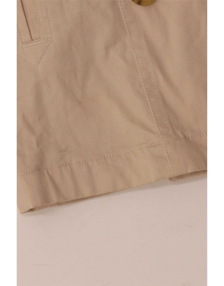 Gap Caban Femme UK 12 Coton Beige Moyen
