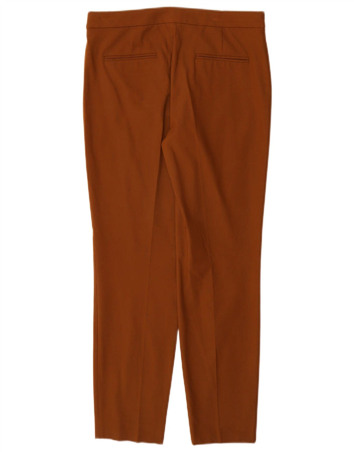 MASSIMO DUTTI Pantalon Chino Slim Femme EU 40 Medium W30 L28 Marron