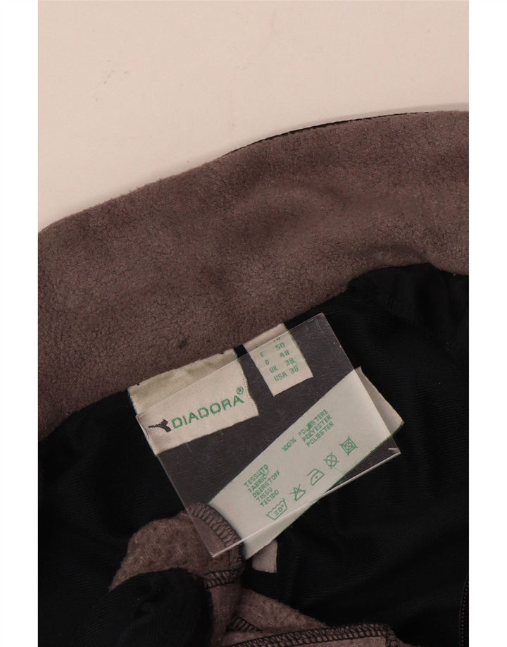Diadora Veste de survêtement pour homme UK 38 Gris moyen Polyester color block