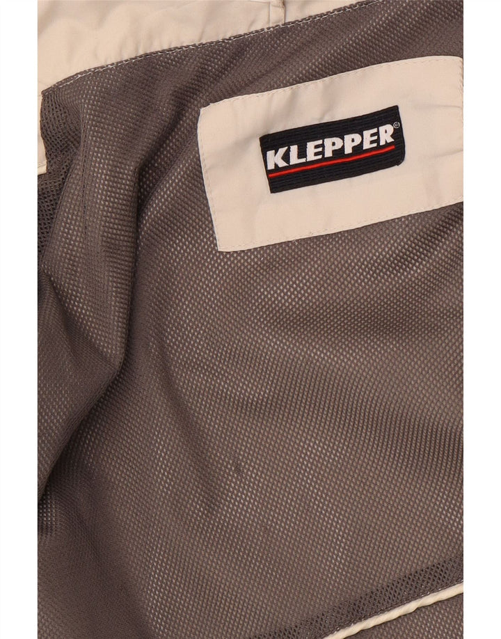Klepper Veste de Pluie Homme UK 42 XL Blanc