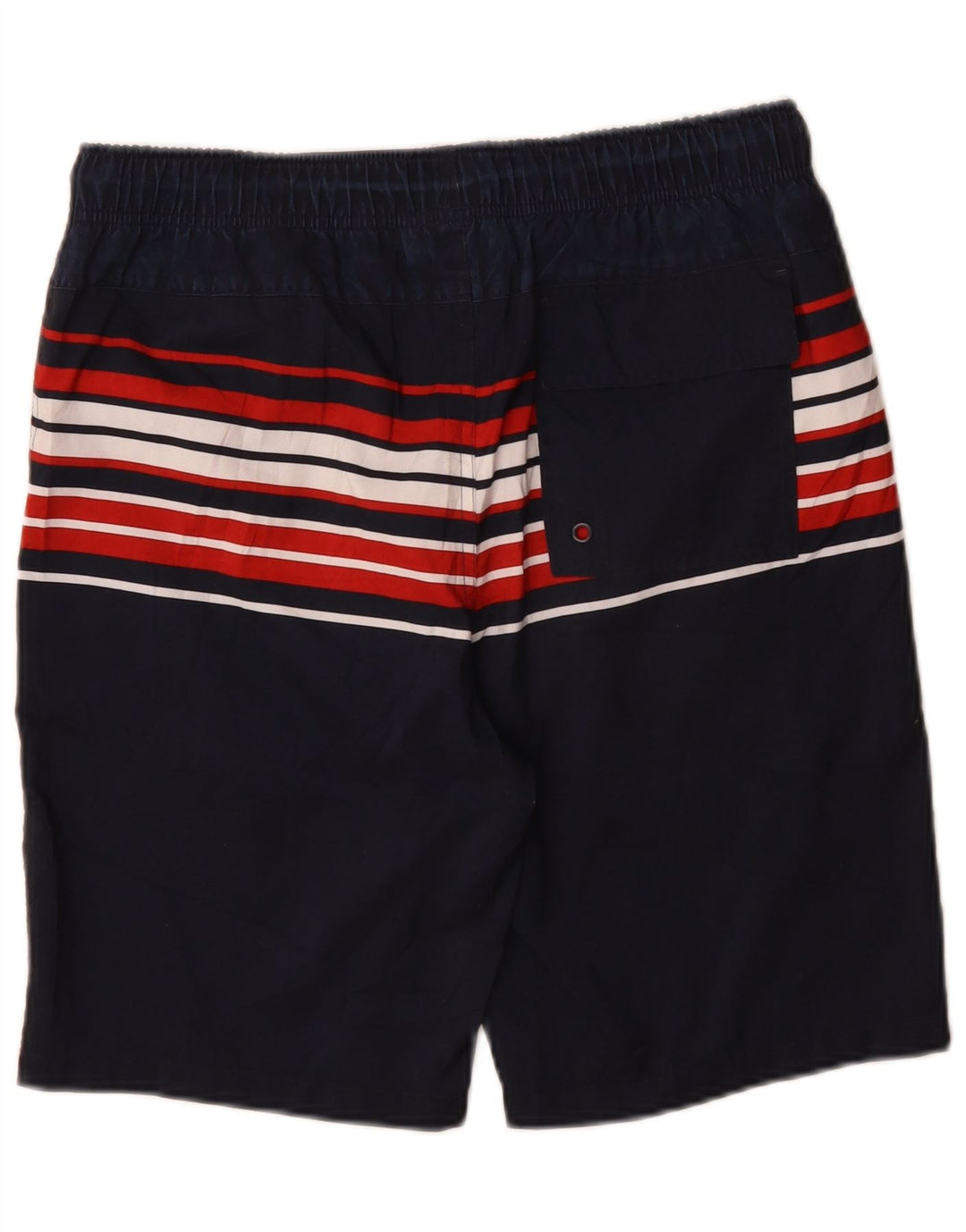 Marks & Spencer Short de bain homme en polyester rayé bleu marine moyen