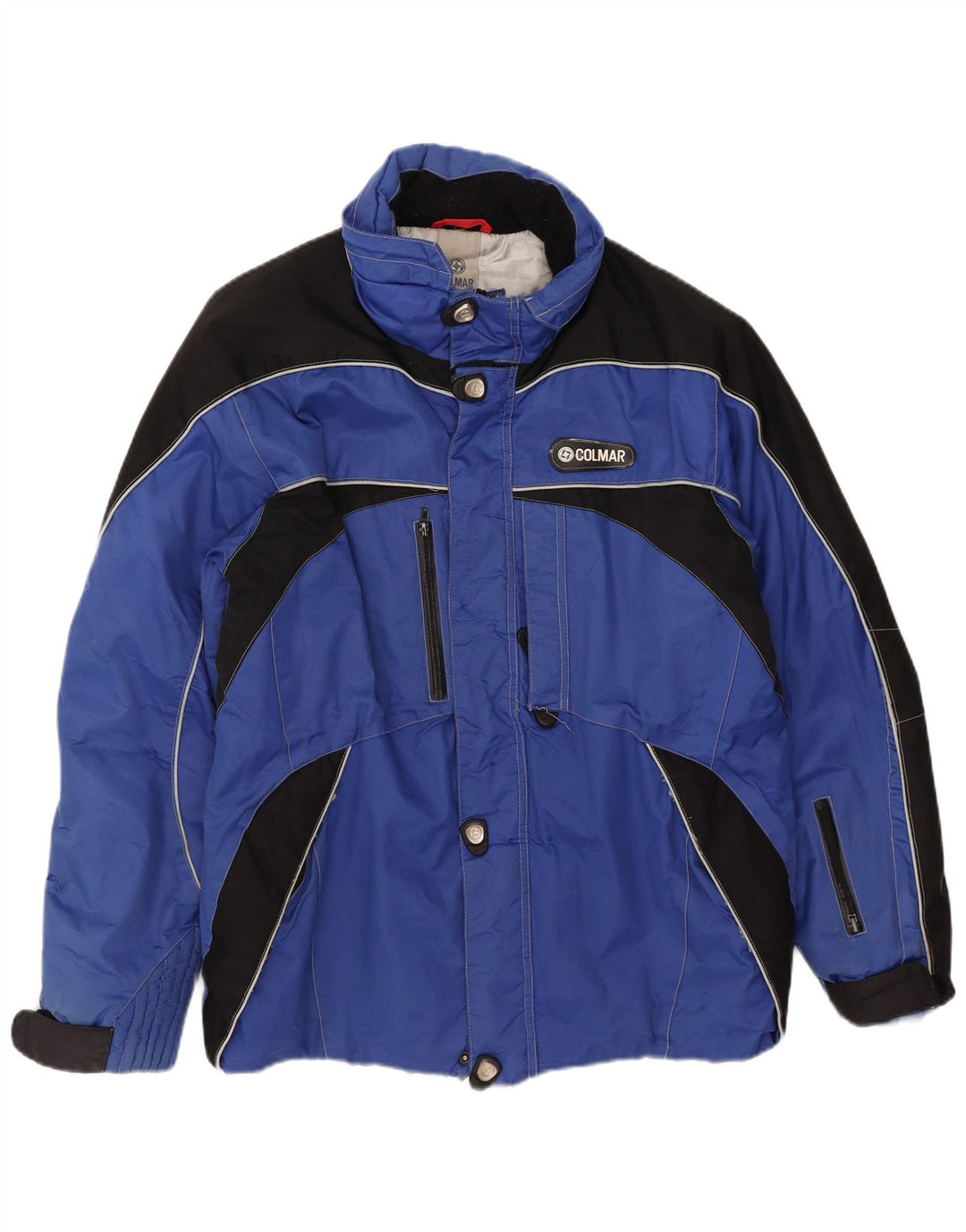 Colmar Veste de ski pour homme UK 40 Large Bleu Colorblock Nylon