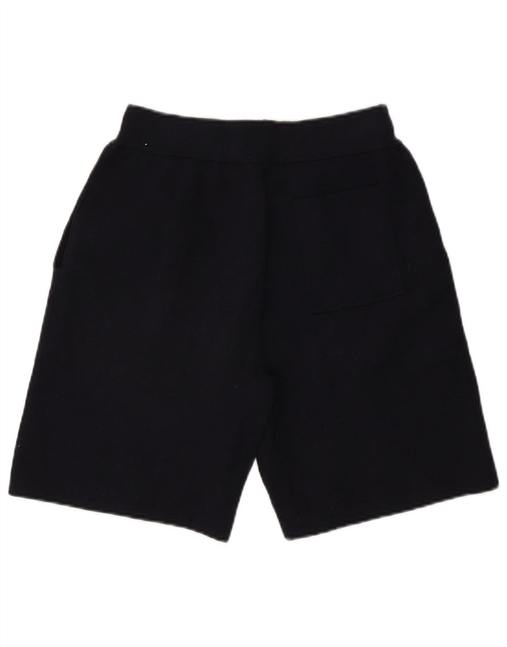Zara Short Casual Homme Moyen W31 Bleu Marine Coton