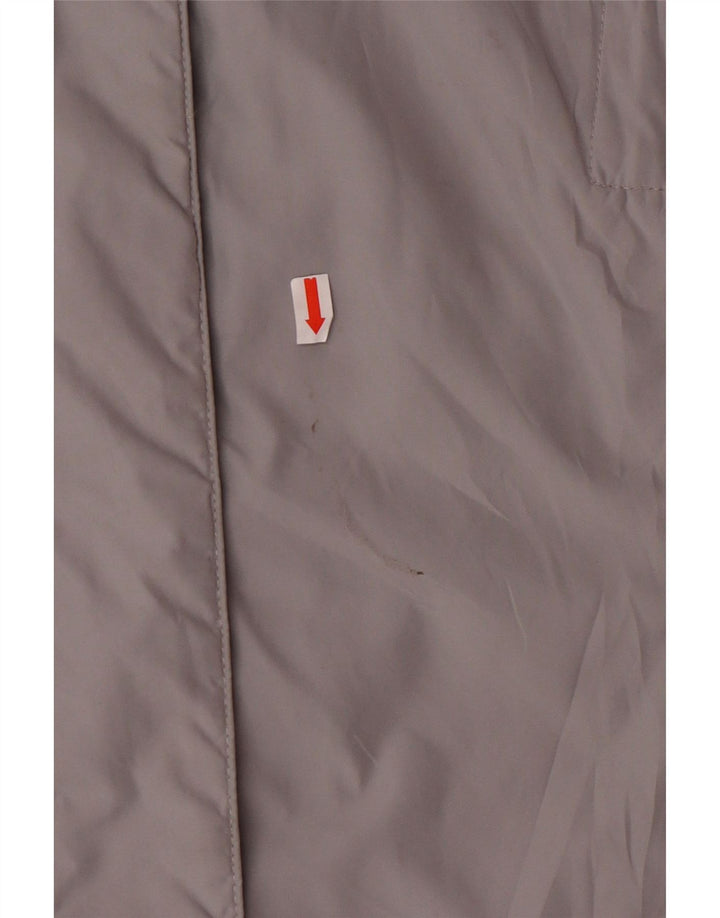 Champion Veste coupe-vent à capuche pour femme UK 18 XL Gris Polyester