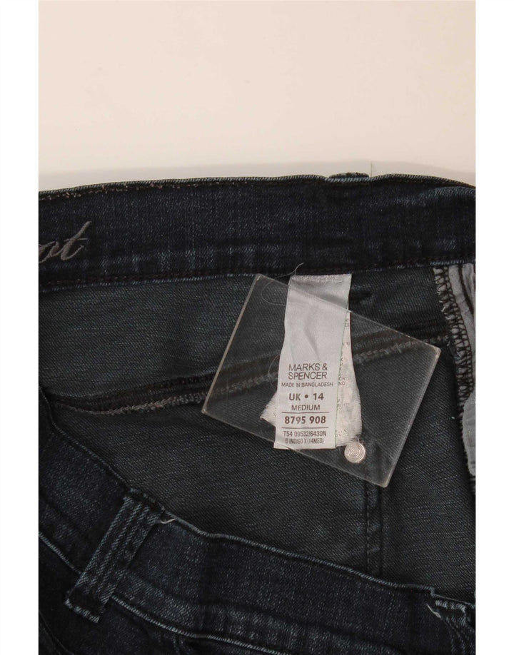 Marks & Spencer Jean slim bootcut pour femme UK 14 Medium W32 L26 Bleu marine