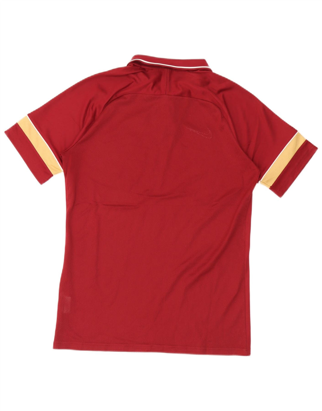 Nike Polo Dri Fit pour homme en polyester rayé bordeaux moyen