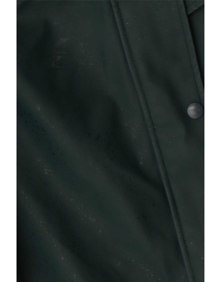 John Lewis Veste coupe-vent à capuche pour femme UK 14 Large Vert Polyester