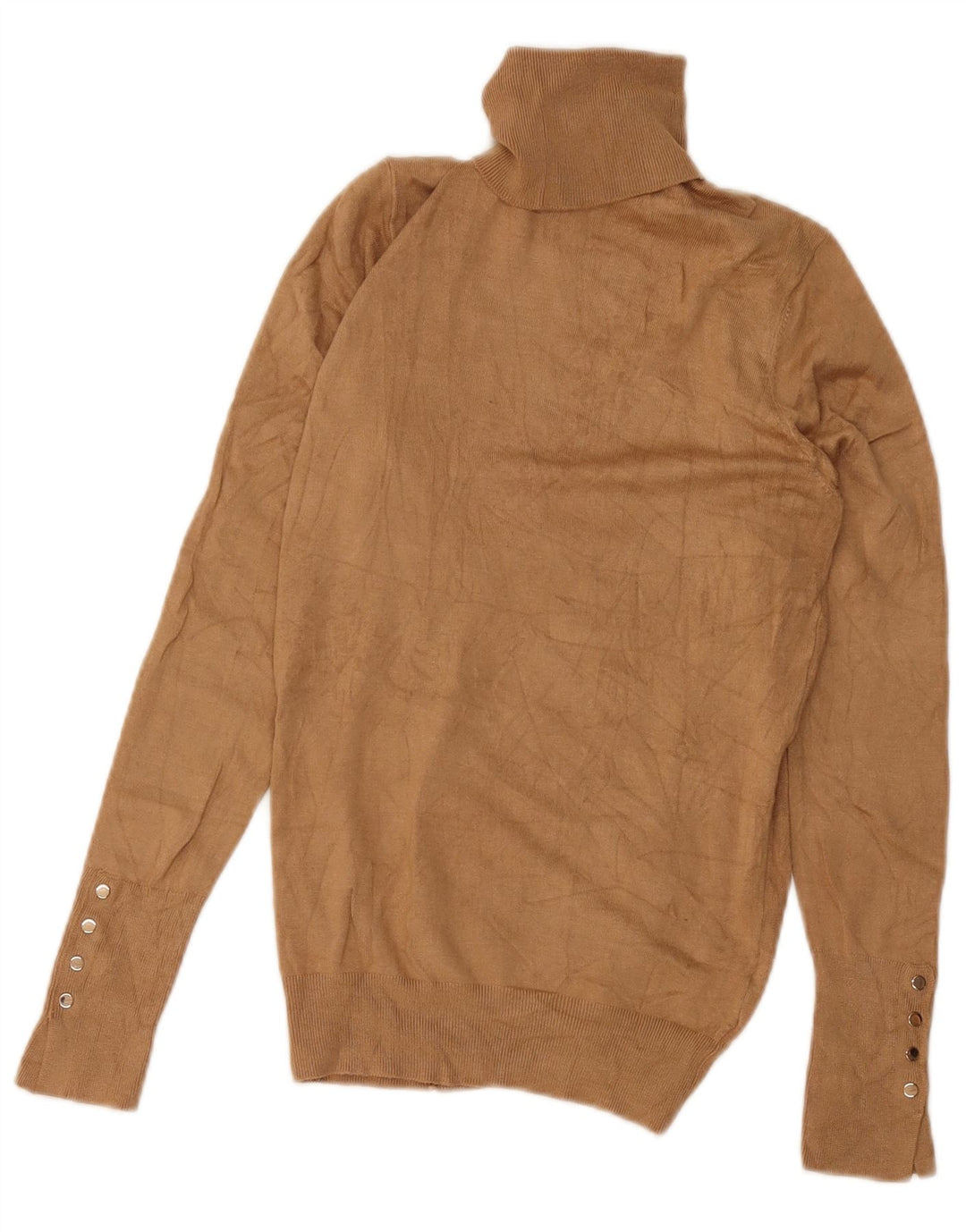 Zara Pull col roulé pour femme UK 12 Marron moyen