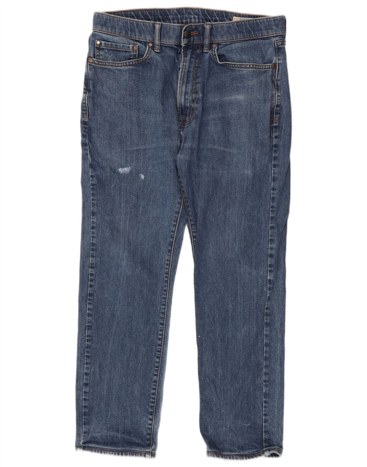 Marks & Spencer Jean fuselé homme W32 L29 bleu coton