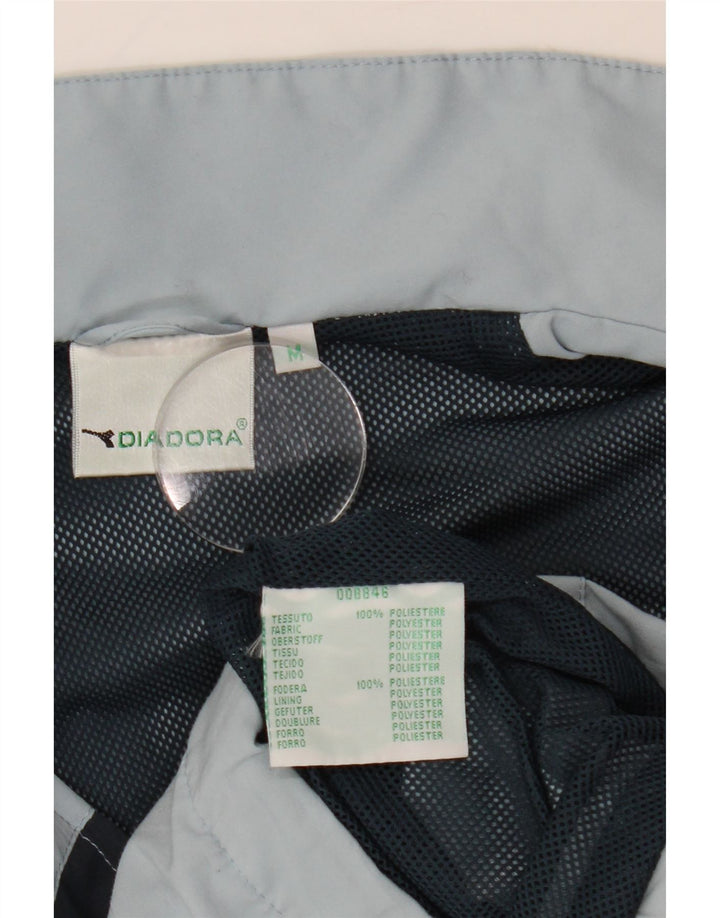 Diadora Veste de Survêtement Homme Bleu Moyen Colorblock Polyester