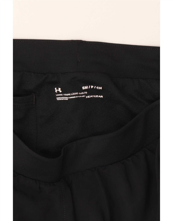 Under Armour Short de sport pour femme UK 10 Small Noir