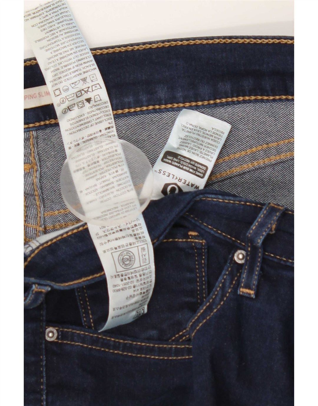 Levi's Jean 312 Shaping Slim Femme Bleu W32 L30 Coton