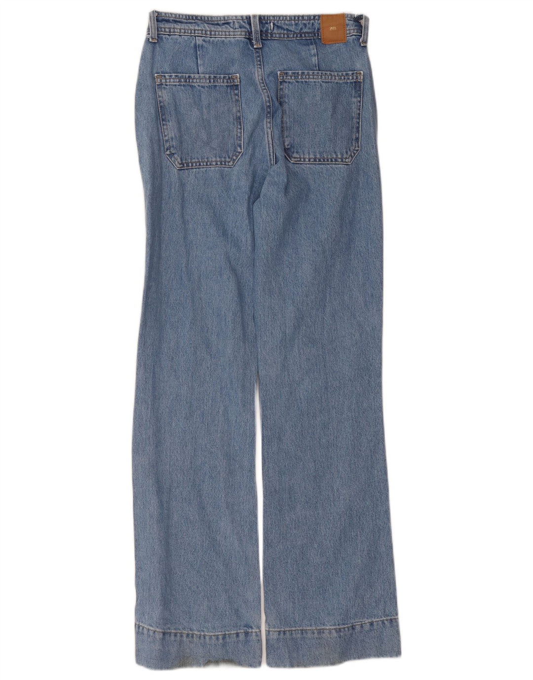 Zara Jean Bootcut Femme EU 34 2XS W24 L31 Bleu