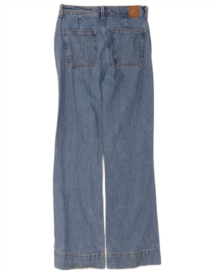 Zara Jean Bootcut Femme EU 34 2XS W24 L31 Bleu