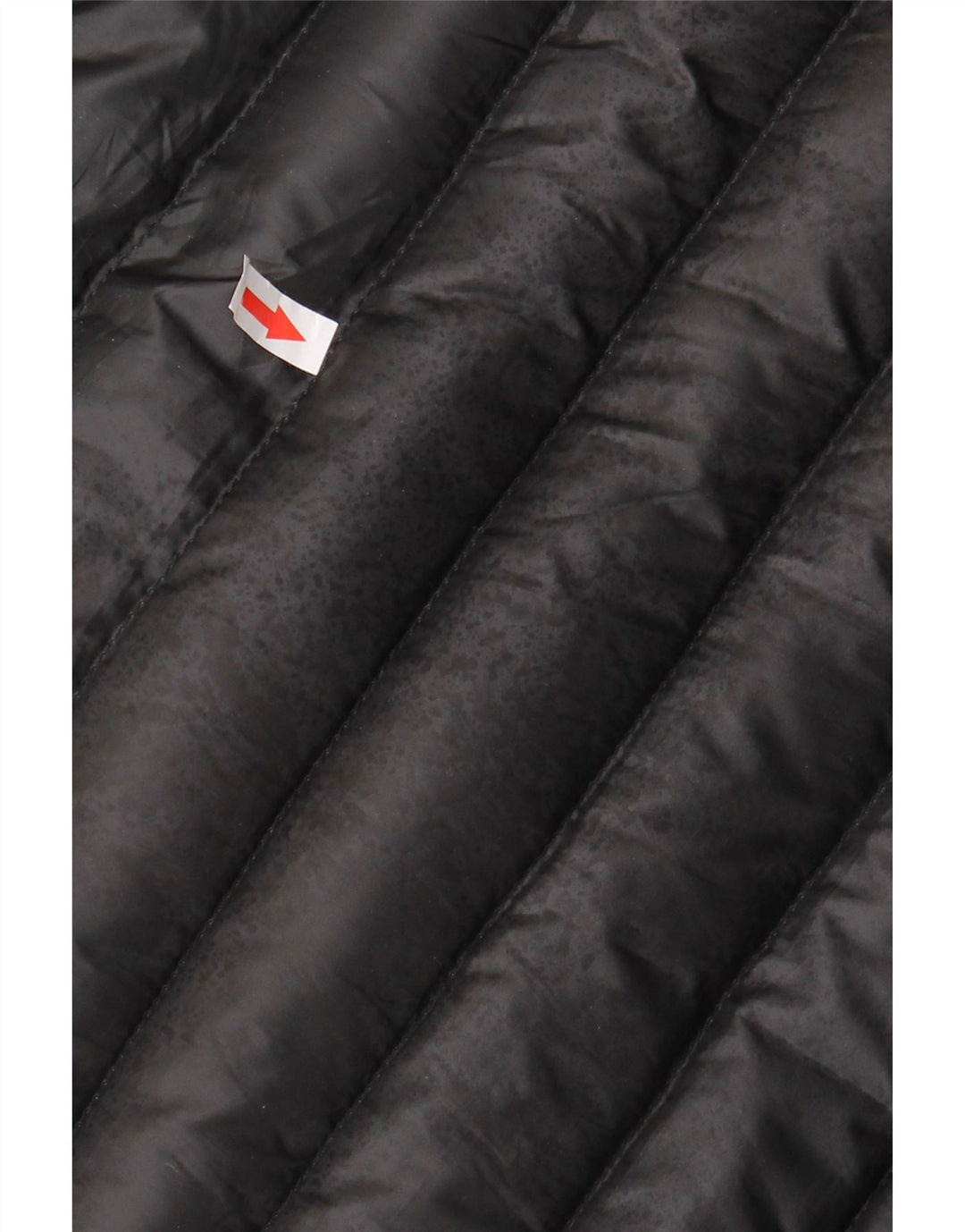 Fcuk Veste matelassée à capuche pour homme UK 38 Medium Noir Colorblock Polyester