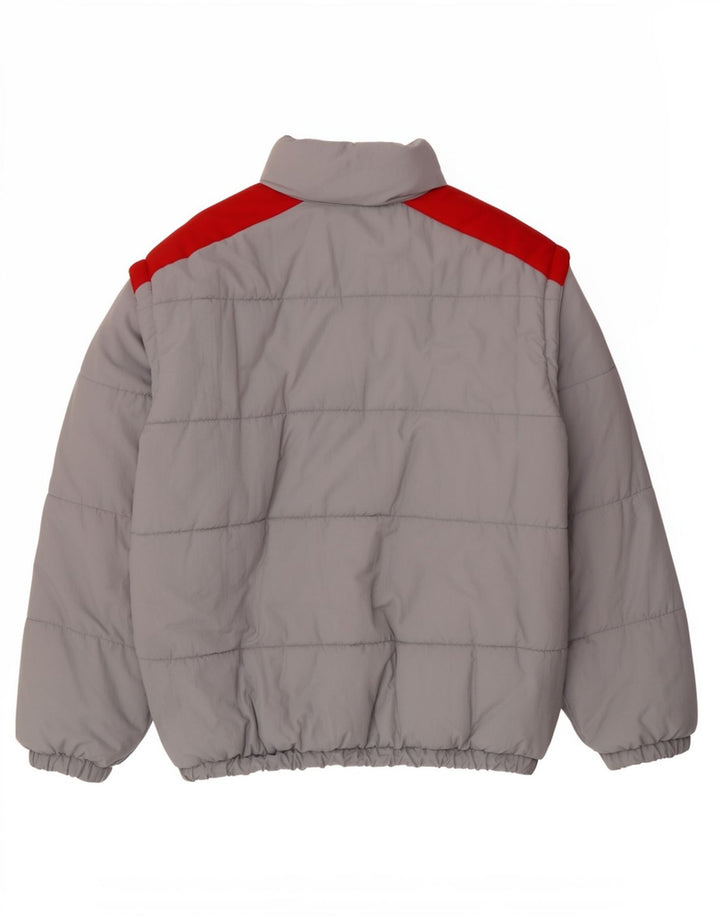 MCROSS Veste matelassée IT 48 Gris Moyen Polyamide Homme