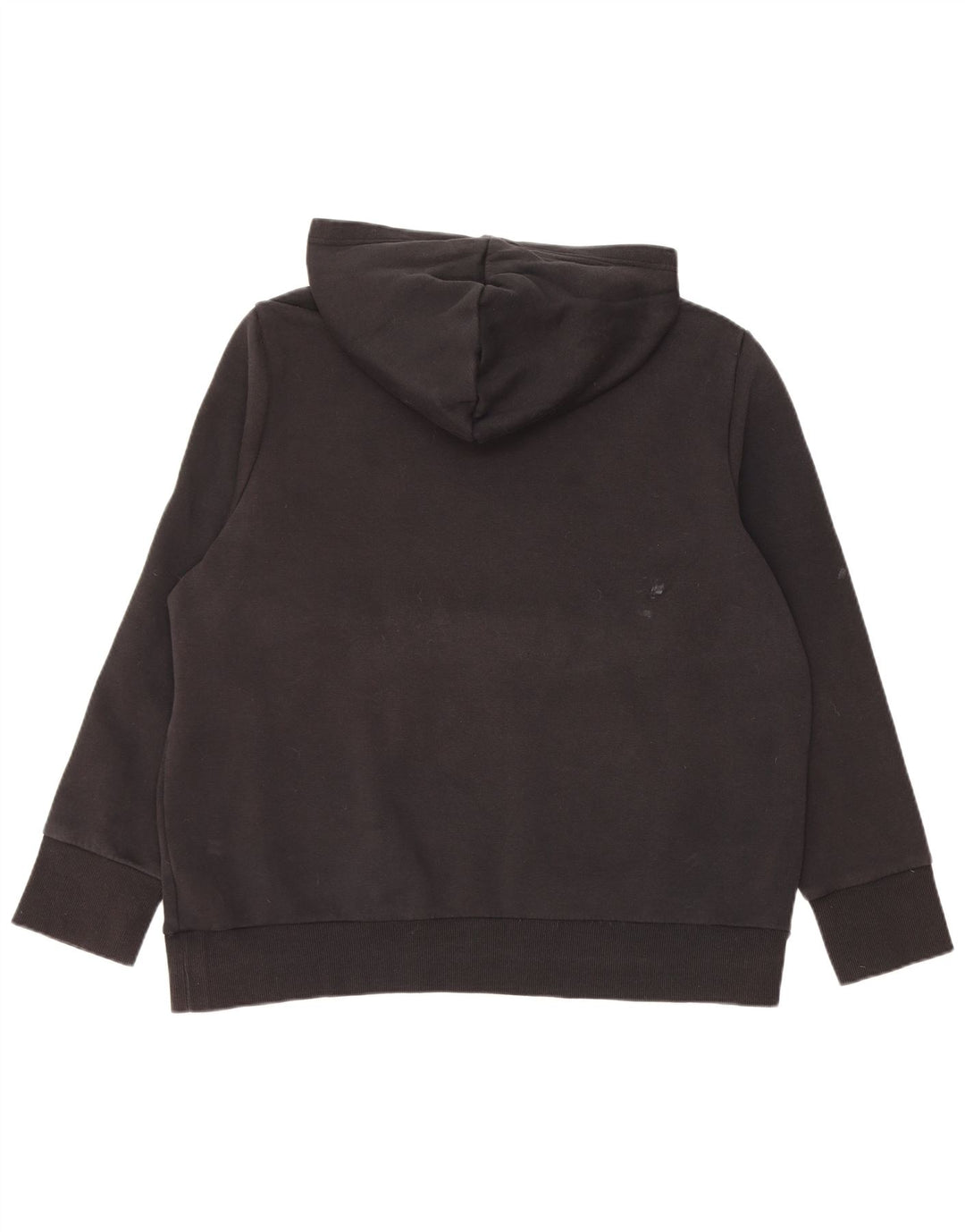 ADIDAS Pull à capuche graphique pour femme UK 24/26 2XL Coton noir