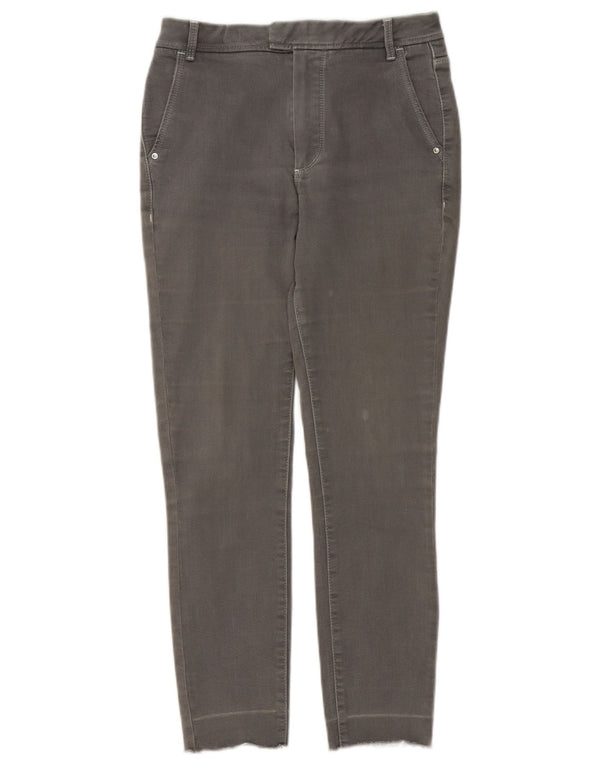 Massimo Dutti Pantalon Chino Skinny Femme W26 L26 Gris