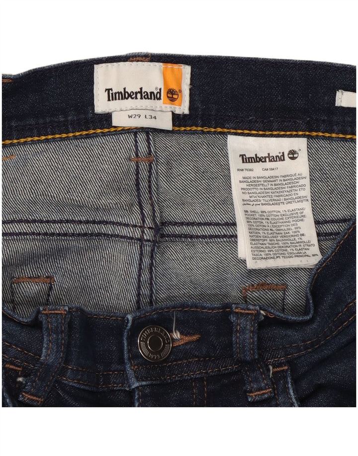 Timberland Jean Slim Femme W29 L34 Bleu Marine Coton