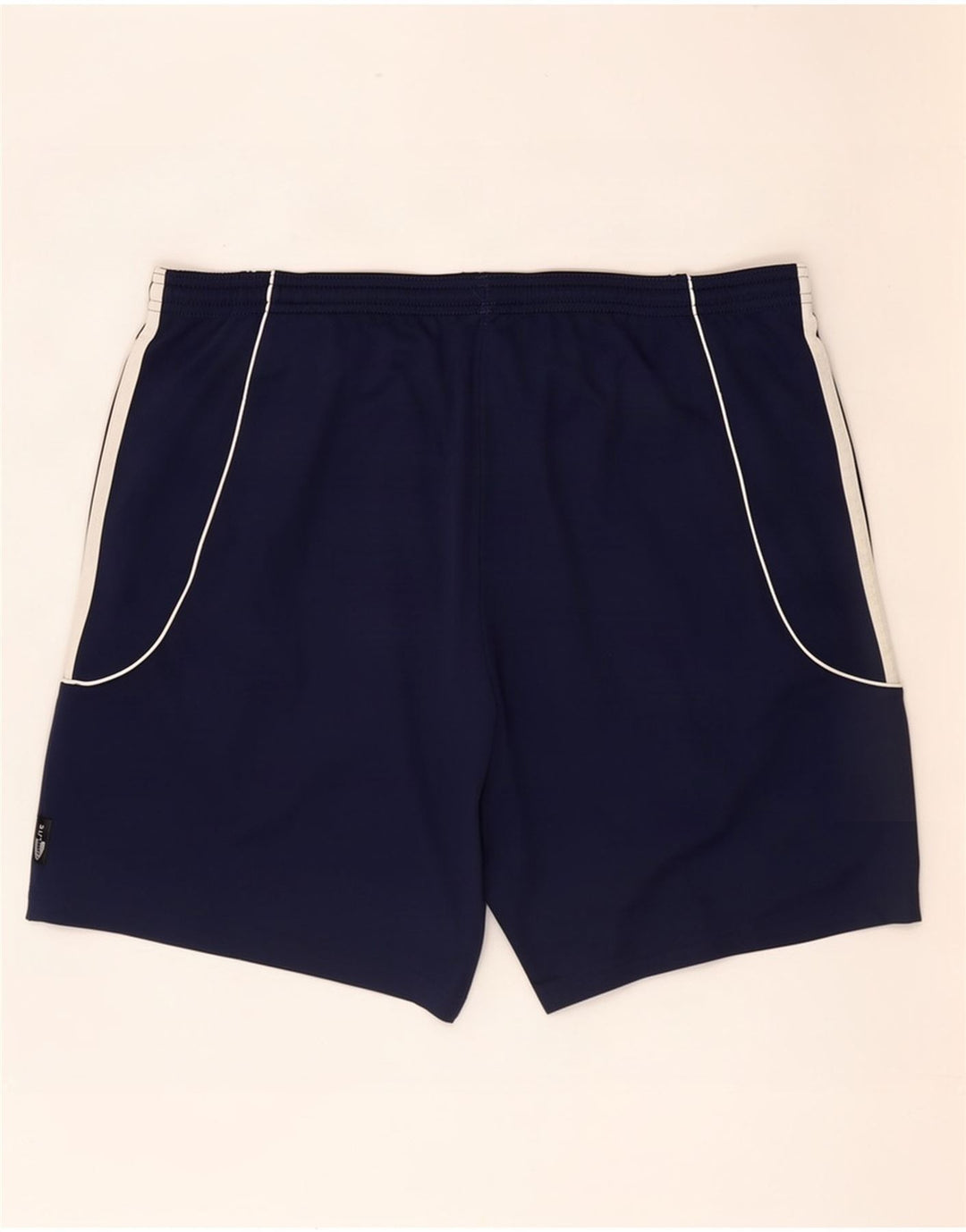Adidas Short de sport Climalite Graphic pour homme en polyester bleu marine Taille L