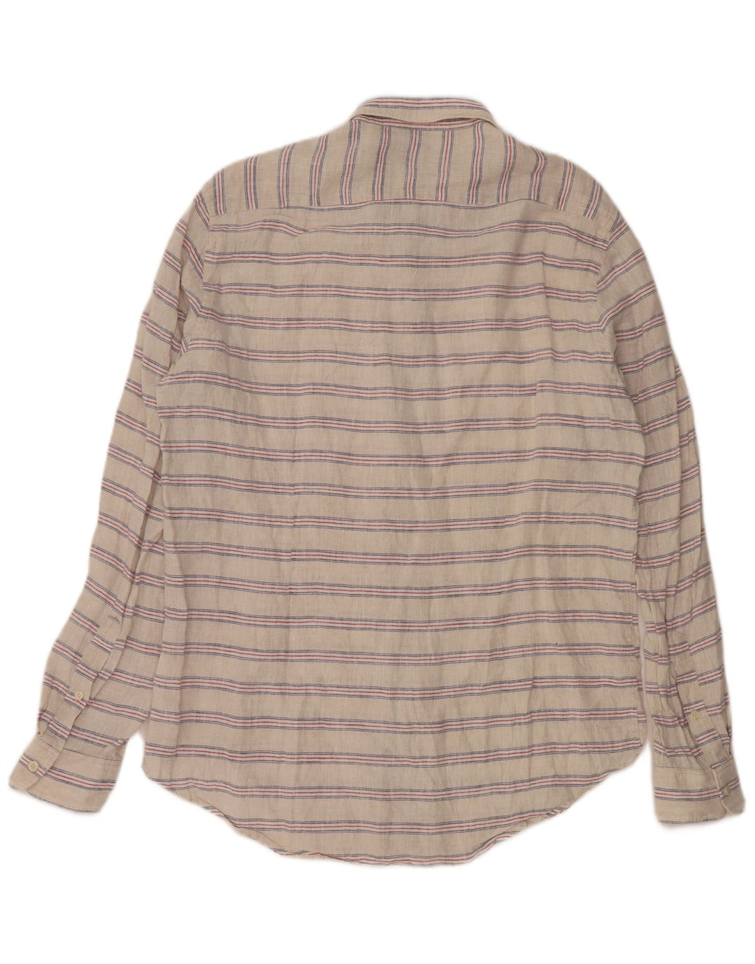 Zara Chemise Slim Fit XL Gris Rayé Homme