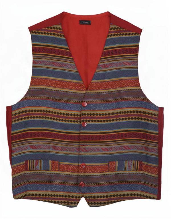 gilet homme vintage moyen multicolore Fair Isle