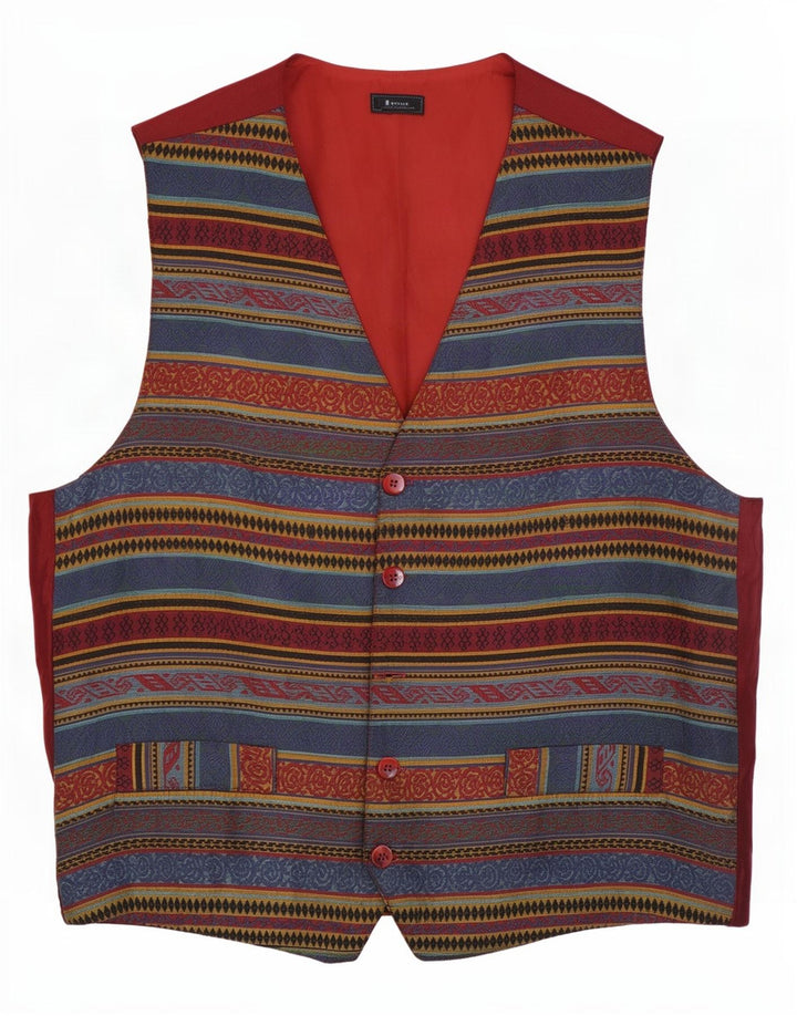 gilet homme vintage moyen multicolore Fair Isle