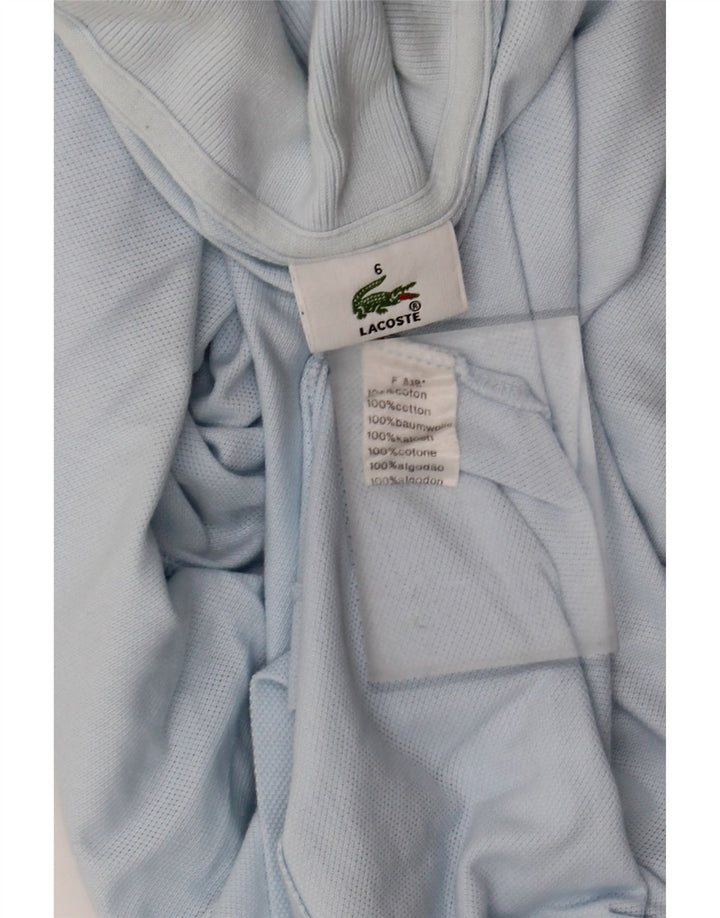Lacoste Polo Homme Taille 6 XL Bleu Coton