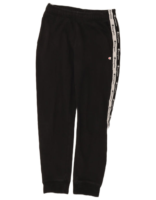 Champion Pantalon de Survêtement Graphique Homme Joggers Small Noir