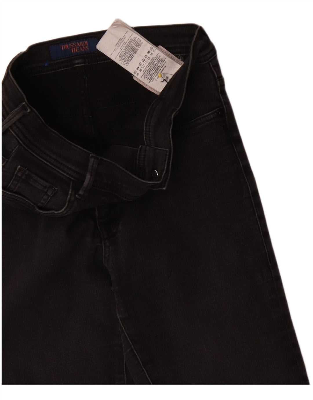 Trussardi Jean Slim W27 L27 Gris Coton Femme